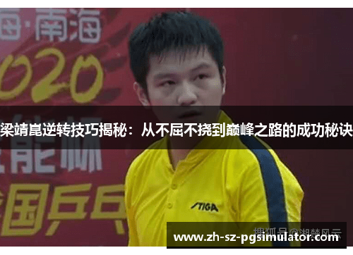 梁靖崑逆转技巧揭秘：从不屈不挠到巅峰之路的成功秘诀